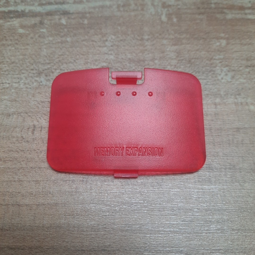 Cache Memory Expansion Pak Jumper Clip Pour Nintendo 64 N64 Clear Red NEUF