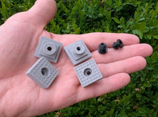 Typewriter Feet and Grommet Kit for Olivetti Studio 45 4 feet, 2 grommets