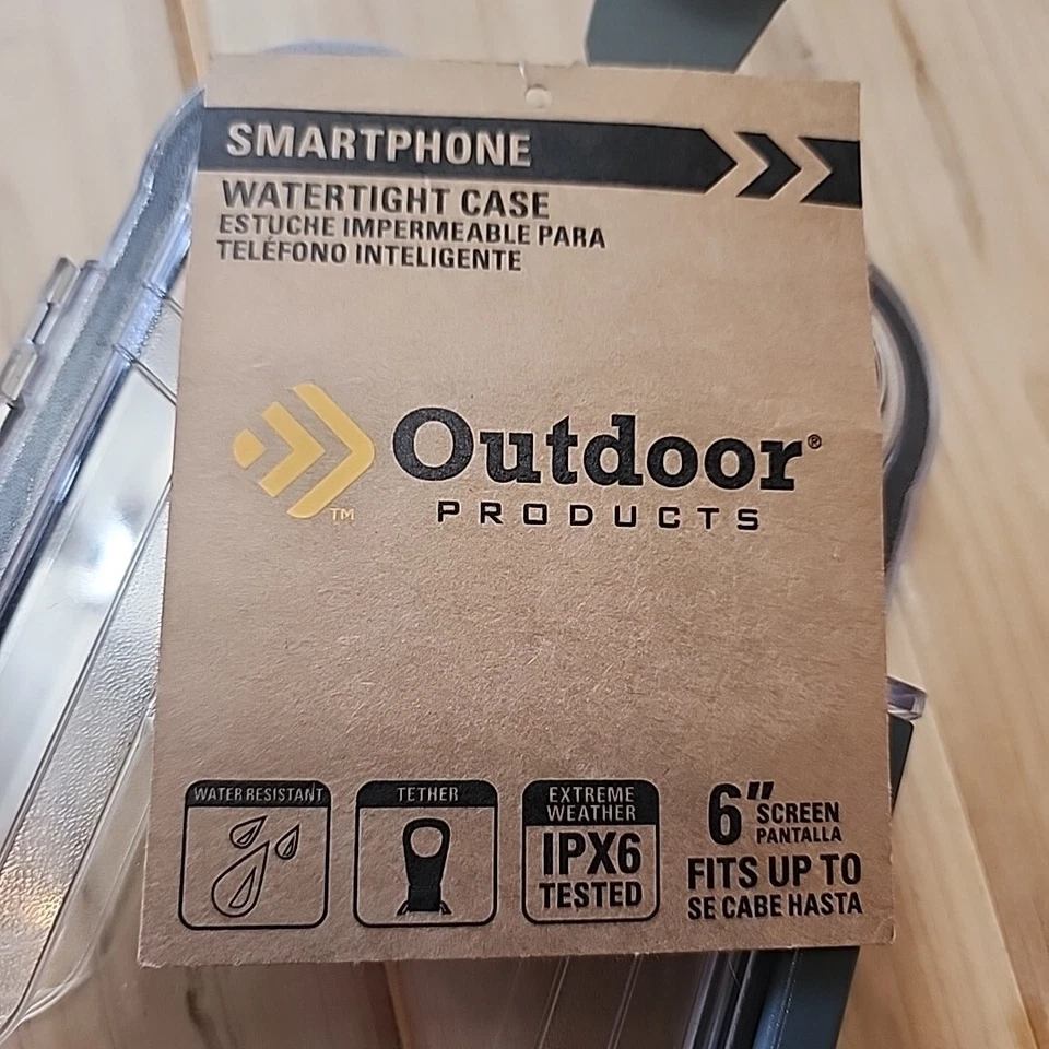 SMARTPHONE WATERTIGHT CASE FOR UP TO 6 INCH BOATING BEACH WATER SNOW WET SPORTS  - Image 2 of 4