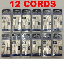 Wireless Gear 10' Apple iPhone Sync Charge Cord/Cable to USB & Charger, 8 PIN