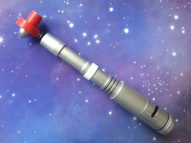 4th Doctor Who Cacciavite Sonico Elettronico Giocattolo a Molla Prop