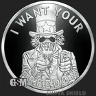 2022 Silver Shield UNCLE FEAR v2 - 1oz Proof - #19 in the "USSA 2020" Series