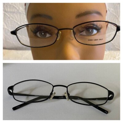 Tempo WM9010 BK 53-18-135 Black Metal Full Rim Eyeglasses Frame
