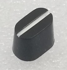 Vestax Fader Knob , Oval Black with White Stripe PMC EQ Knobs