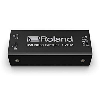 ROLAND UVC-01 USB Video Capture for recording and livestreams New