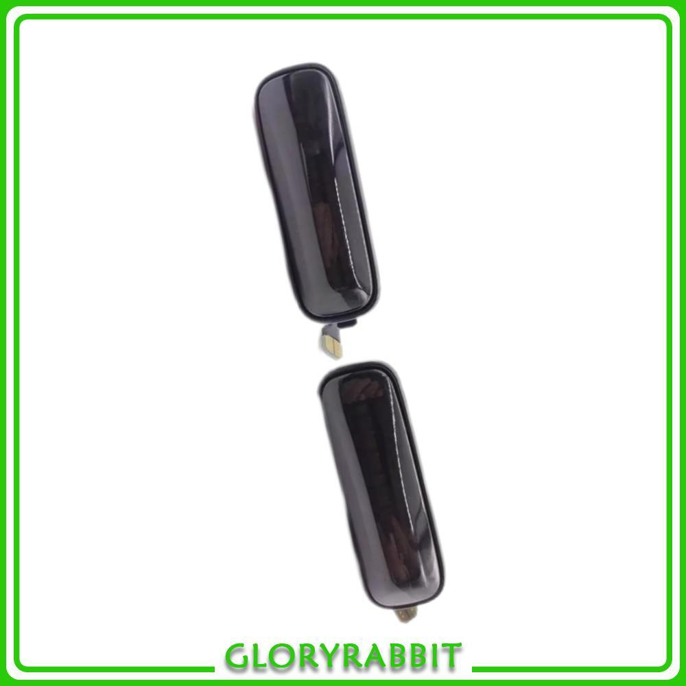 2Pcs LED Side Marker Turn Signal Light Black For Civic 1996-2000 CRV 1997-2000