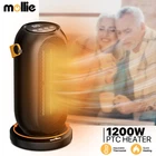 1200W[OSCILLATING+TIMER+THERMOSTAT]Electric Digital Display Ceramic Space Heater