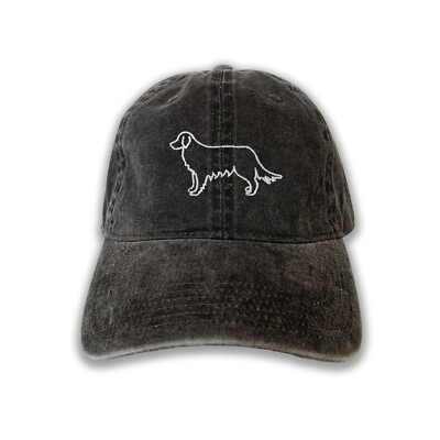 Golden Retriever Outline Hat Golden Retriever cap dog cap dog hat dad hat 