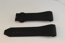 New Wyler Genève code R chronograph Black rubber strap bracelet