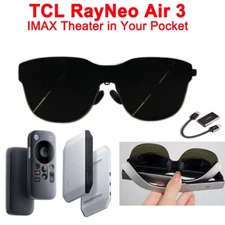 TCL Rayneo Air 3 AR Smart Glasses 100" Giant Screen Viewing HDMI Joydock TV Box 
