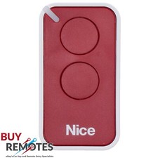 Nice Era Inti 2 Button 433.92 Gate Remote Control Remote King Red RK-INTI2R