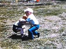 1960s Cute Kids Fighting Playing Backyard Fair Rides Vintage 8mm Movie Film