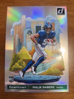 ⭐︎レア‼︎ ニューバランス サッカー フランス LOSC リール 中綿 ダウン Malik Nabers Giants 2024 Donruss Downtown Oversized 5x7 Jumbo