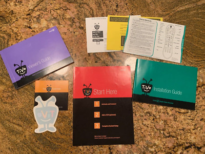 Tivo Guide Menu TiVo Series 2 Install Manual, Viewer's Guide, Start Here Guide, 3 ...