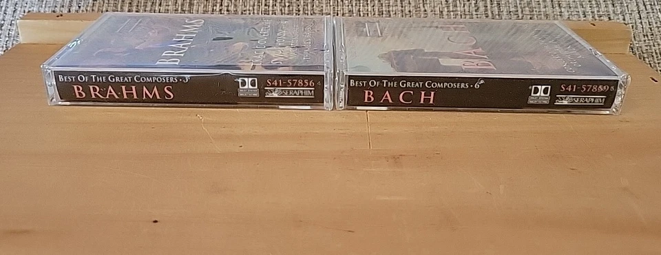 Best of the Great Composers # 1,2,3,6,7,8 And 11 [Seraphim Cassette] All Sealed  - Image 4 of 4
