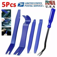 5pcs X Car Door Trim Removal Tool Pry Panel Dash Radio Body Clip Installer Kit 