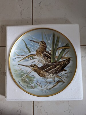 Sammelteller Wandteller Porzellan Franklin Porcelain Gamebirds of the World