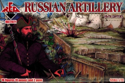 Red Box 72071 -  Russian Artillery - 16th Century - 1:72
