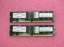 Vintage 512MB(2X256MB) PC133-333 Non-ECC 168Pin Desktop SDRAM HYS64V32220GU-7.5