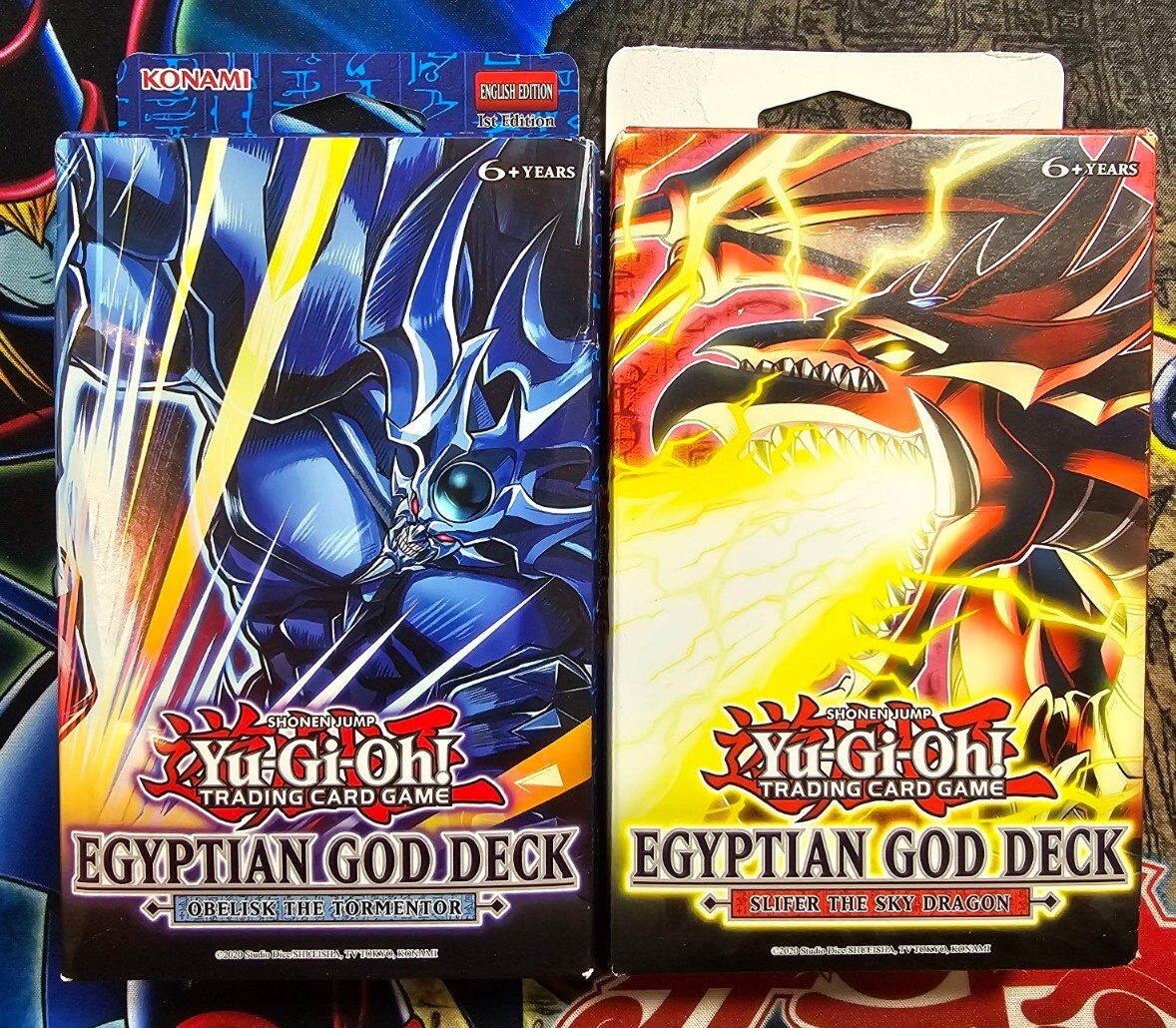yugioh egyptian deck YU-GI-OH! God Deck: Obelisk The Tormentor 1st Edition New/Sealed After you have Slifer on the field Yu-Gi-Oh! Egyptian God Deck: Slifer
