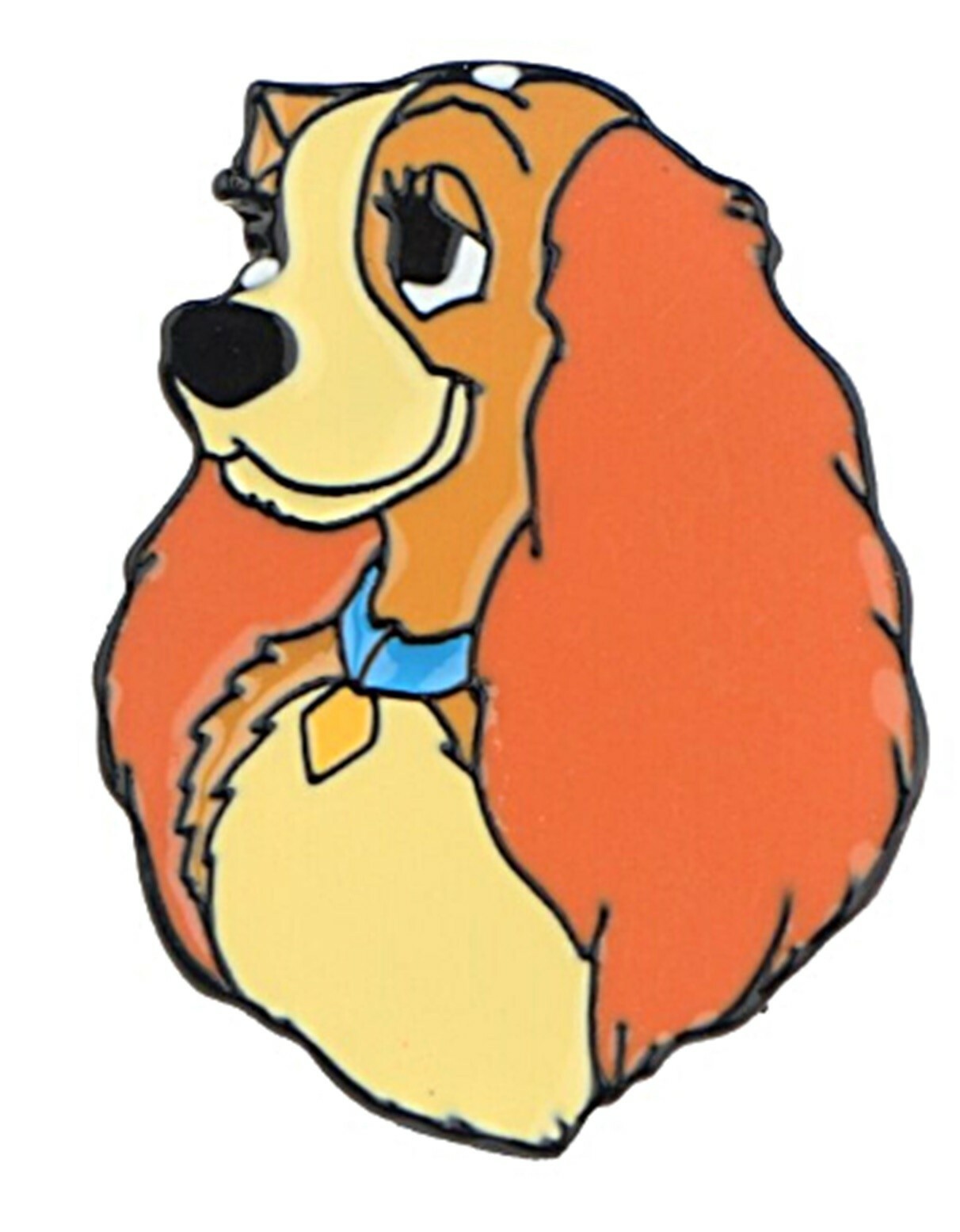 Lady and The Tramp Lady Metal Enamel Pin