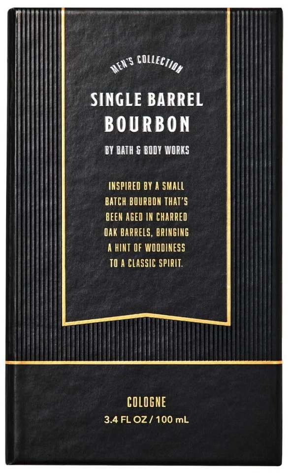 Bath and Body Works Single Barrel Bourbon Cologne for Men | 3.4 Fl Oz | New - Image 2 of 3