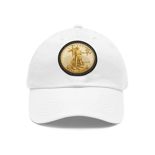 American Eagle Gold Coin Lady Liberty Hat Awesome Investor Collector Cap