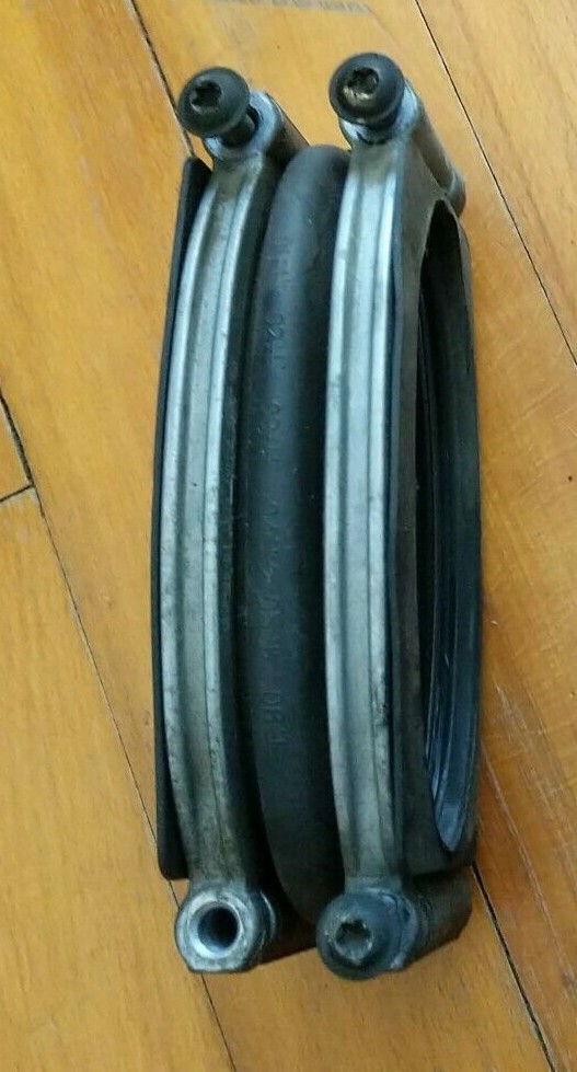 OEM SET OF SUPERCHARGER INTERCOOLER CLAMPS & BOOTS 0208 R52 R53 MINI