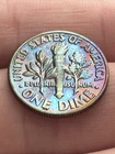 1984 D Roosevelt Dime Actual Coin Phenomenal One-of-a-kind Unique Tone! TK5540*