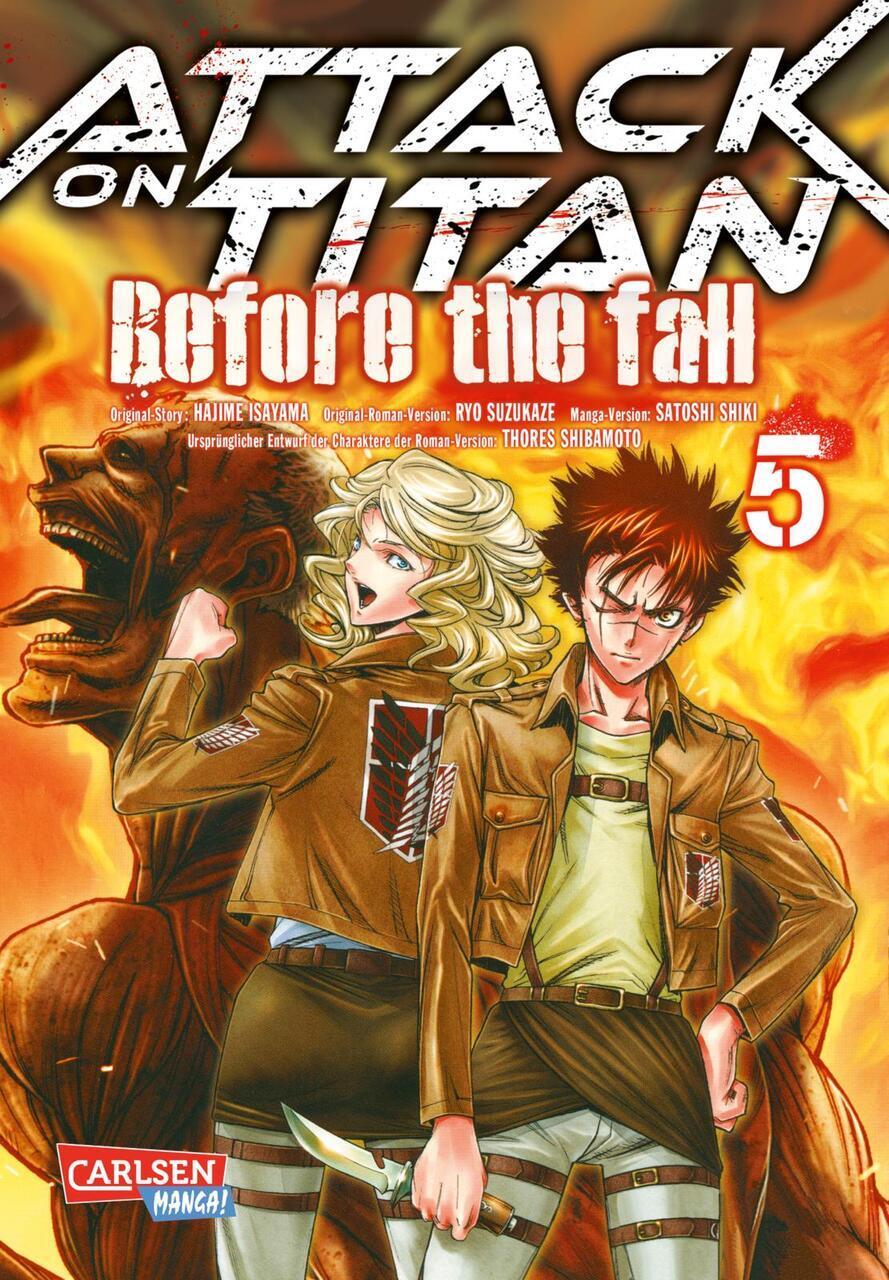 Attack On Titan - Before The Fall 5 Hajime Isayama