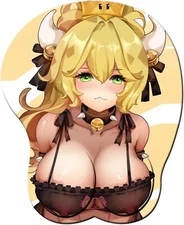 Anime Gaming Sexy Cute Girls Mousepad 3D Anime Mouse Mat with Wrist Rest Desktop