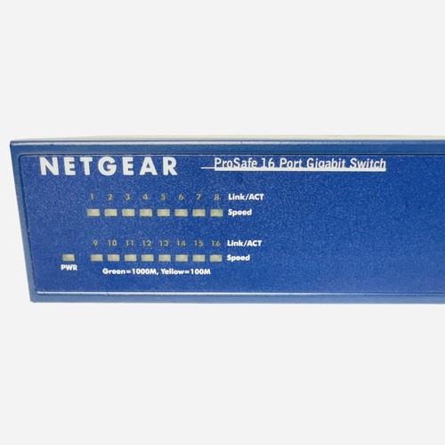 NETGEAR JGS516 ProSafe 16-Port Gigabit Ethernet Unmanaged Switch USA Seller - Zdjęcie 2 z 9