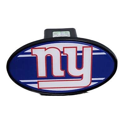 NEW YORK GIANTS PLASTIC HITCH COVER BRAND NEW!!! NFL Mlb