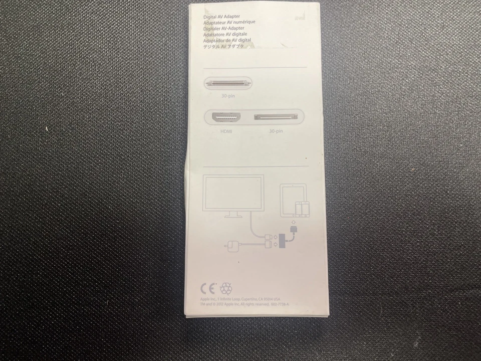 Genuine Apple 30-pin Digital AV Adapter MD098ZM/A - Image 3 of 3
