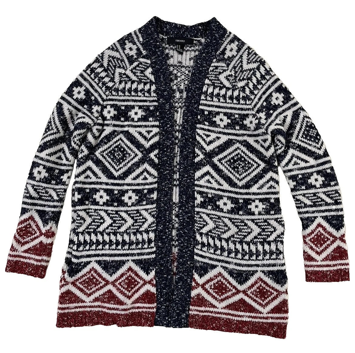 FOREVER 21 Acrylic Geometric Sweaters for Women