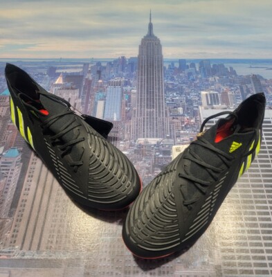 Adidas Predator Edge.1 SG Soccer Cleat Shoe Core Black Mens Size 7 GW1017 New
