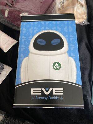 Scentsy Disney Pixar Wall-E: Eve Buddy With Classified Scent Pak New