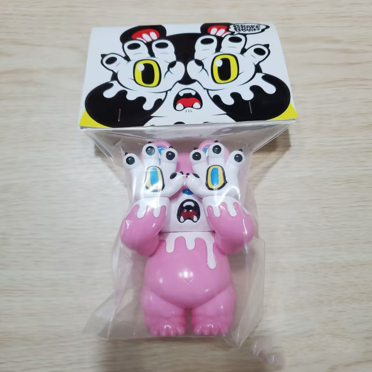 GRAPE BRAIN グレイプブレイン どんぐり ZOO BEAR ZOO BEAR Grape Box Day Gallery EXCLUSIVE by Grape Brain x Zoo Toys