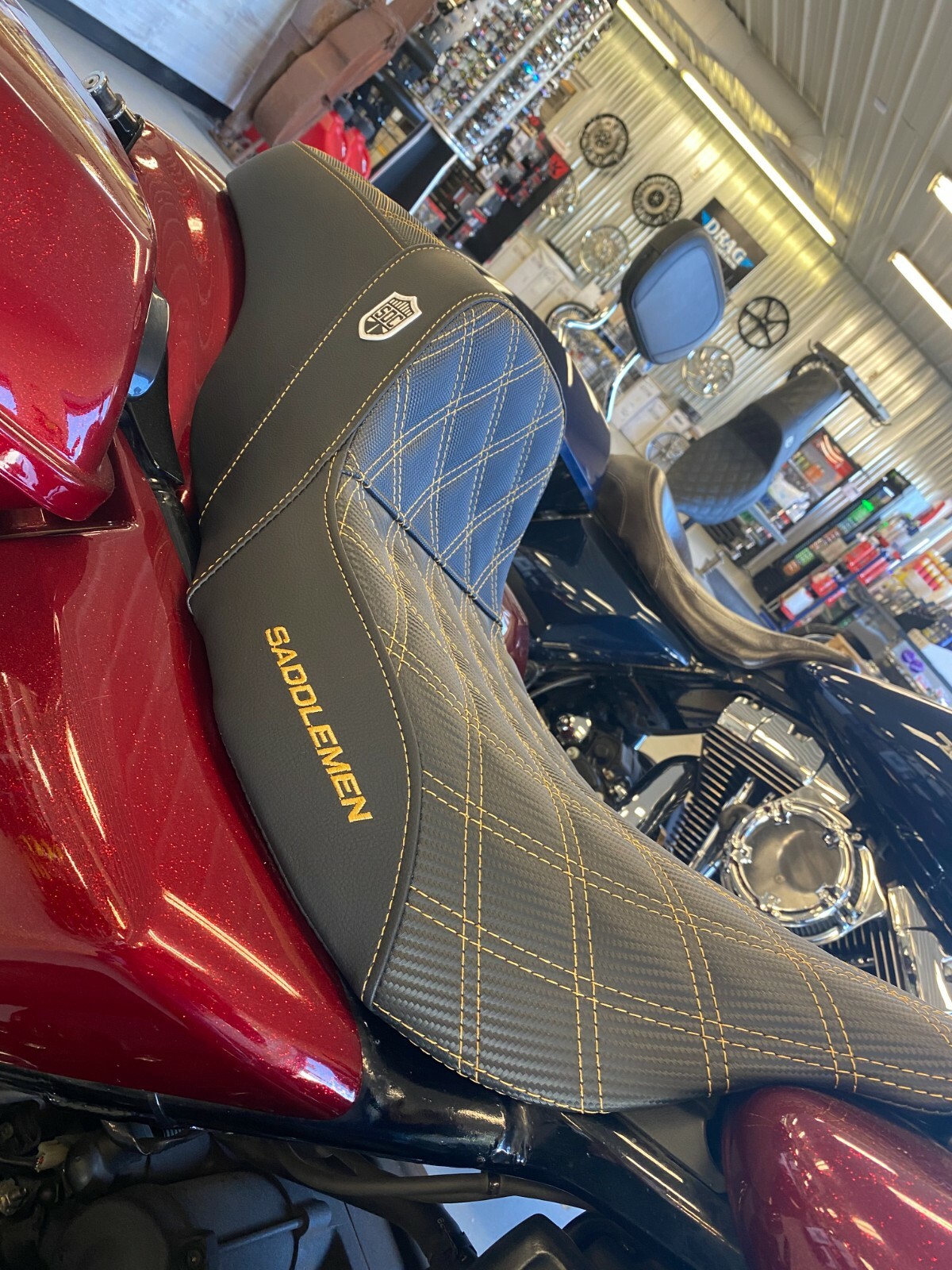 Harley Touring Seat Saddlemen Pro Series SDC Performance Gripper