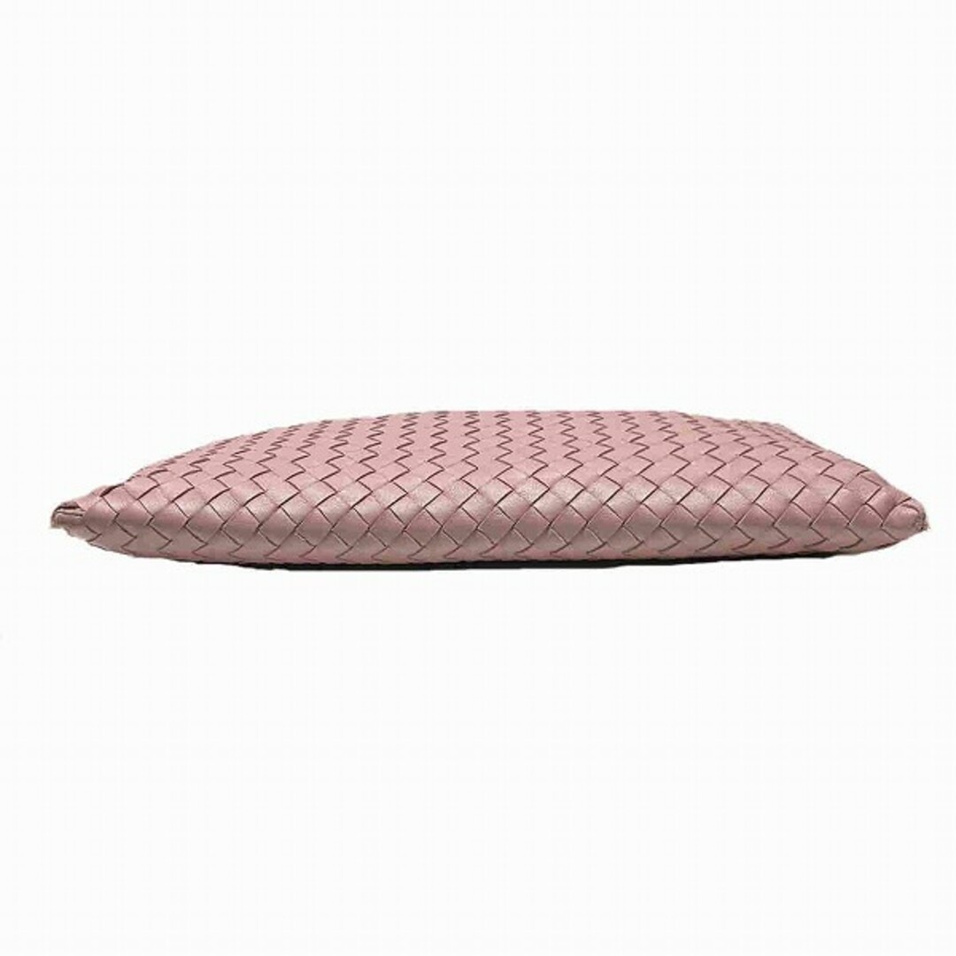 Bottega Veneta Clutch Bag Intrecciato weave Leather Pink Unisex Authentic thumbnail 3