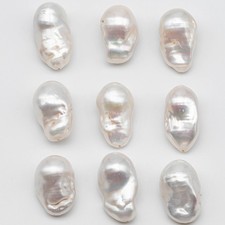 Large Size Freshwater Baroque Pearl, Full Strand or 1 Pc, SKU  1186BA