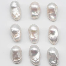 Large Size Freshwater Baroque Pearl, Full Strand or 1 Pc, SKU # 1186BA