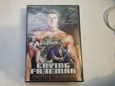 Crying Freeman - The Complete Collection Anime (DVD, 2004, 3-Disc Set) OOP Rare