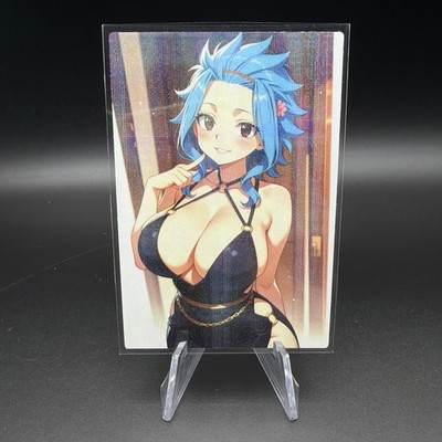 Levy McGarden Holographic Anime Collectible Trading Card