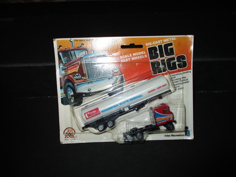 Vintage/INTEX/DIECAST/HO/SCALE/MODEL(BIG/RIGS/TRUCK/TANKER)1981/New