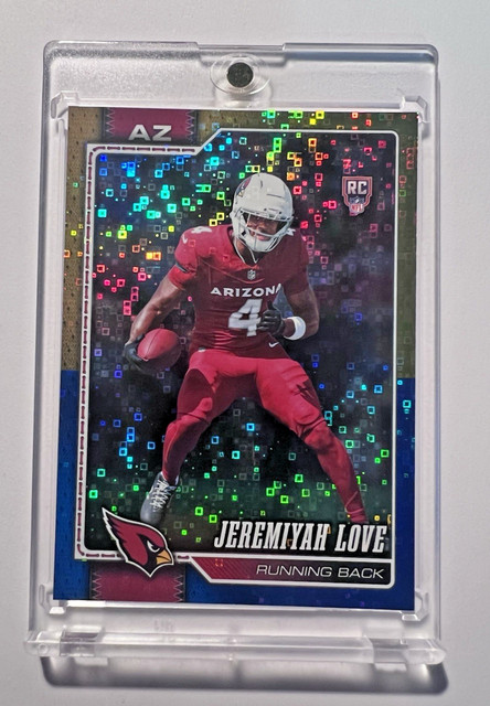 Jeremiyah Love 2026 Topps Topps Gold Rainbow Foil