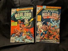 John Carter, Warlord of Mars-King Size Annual #1 and #2