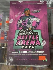 Bo Jackson Battle Arena 2026 Edition Hobby Box New Sealed in hand