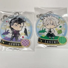 Demon Slayer Shinazugawa Brothers Sanemi Genya Acrylic Stand with Origami Chain