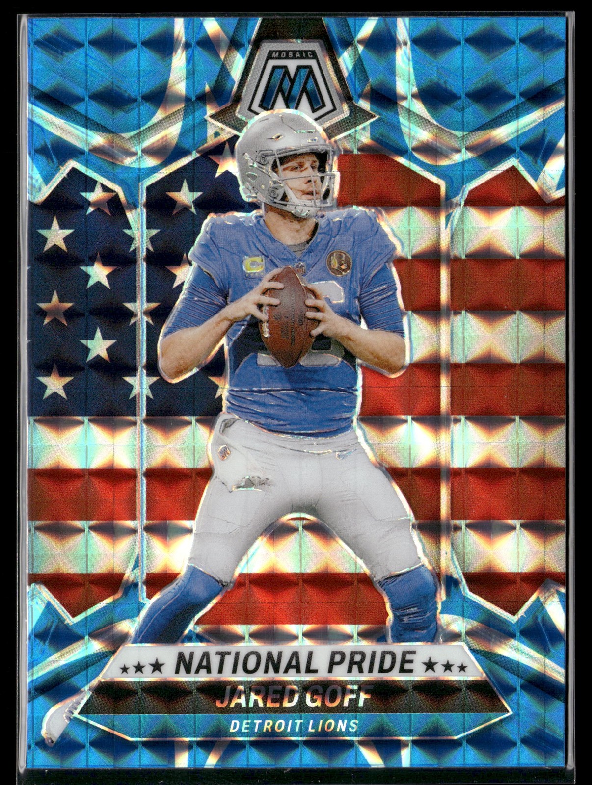 2024 Panini Mosaic National Pride Jared Goff #252 Genesis